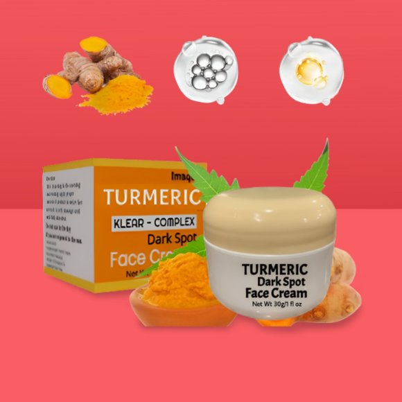 Turmeric Dark Spot Cream Lemon Skin Glow Brightening Fade Cream Acne Spot… - Picture 4 of 4